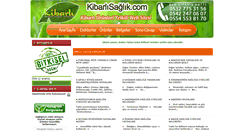 Desktop Screenshot of kibarliurunleri.com